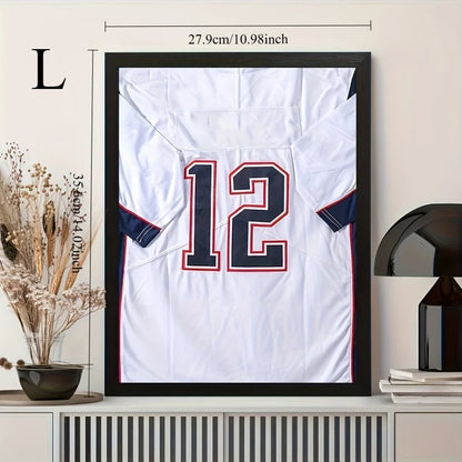 DIY Magnetic Flip Cover Display Box - Jersey Shirt Collection Storage Case for Home Decoration & Memorabilia