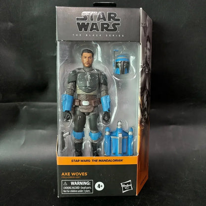Star Wars Action Figures - Hasbro Black Series Obi-Wan, Darth Vader, Cal Kestis, Boba Fett, Luke & Mandalorian Collectible Toys