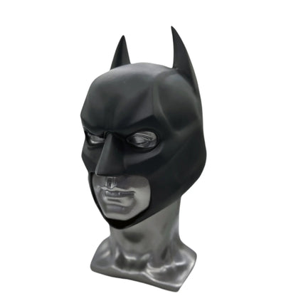 Cafele 2022 Batman Cosplay Costume for Men – Bruce Wayne Halloween Outfit with Black Latex Masquerade Mask