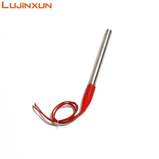 LUJINXUN 12V/24V Fish Tank Water Heater - Fully Waterproof 304 Stainless Steel Heating Tube 50-200W for Aquarium Use