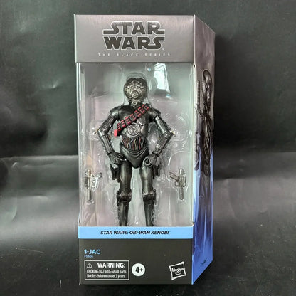 Star Wars Action Figures - Hasbro Black Series Obi-Wan, Darth Vader, Cal Kestis, Boba Fett, Luke & Mandalorian Collectible Toys
