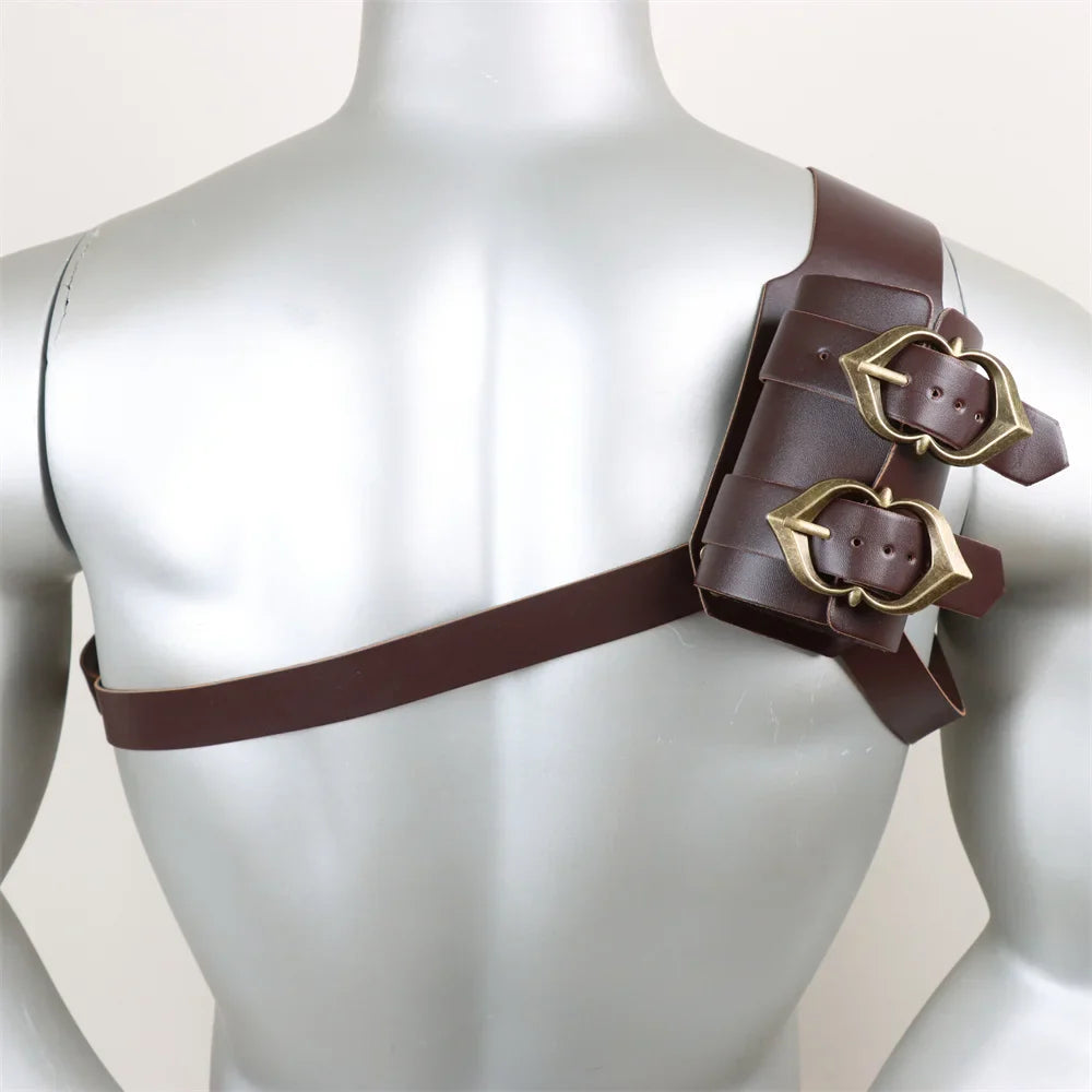 Leather Belt Sword Holster — Medieval Katana & Rapier Sheath for LARP, Pirate, Knight & Samurai Costume Accessory