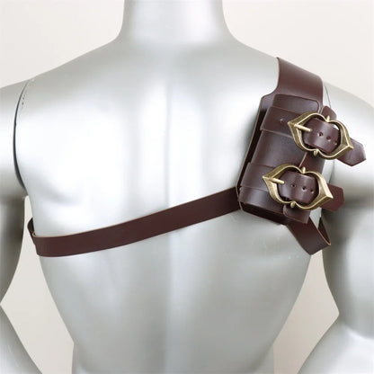 Leather Belt Sword Holster — Medieval Katana & Rapier Sheath for LARP, Pirate, Knight & Samurai Costume Accessory