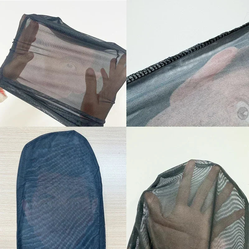 3D Realistic Face Mask - Celebrity Style Full Face Stretch Mesh Cosplay Balaclava for Role Play, Hip Hop & Costume Events