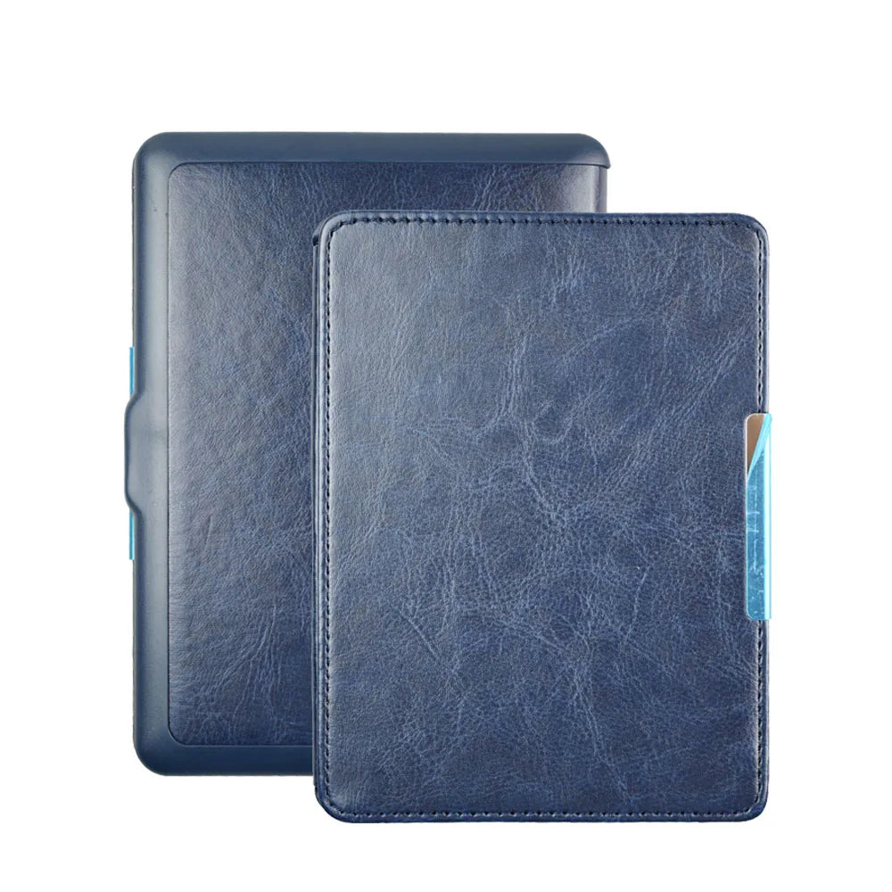 Kobo Glo 6 Inch E-Reader Cover - PU Leather Flip Case with Magnetic Adsorption Closure & Sleep Mode Support