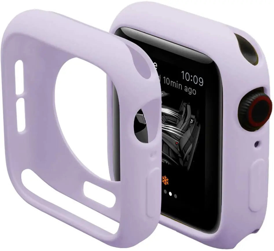 Silicone Protective Case for Apple Watch Series & Ultra - Shockproof Cover for 38mm–49mm Models