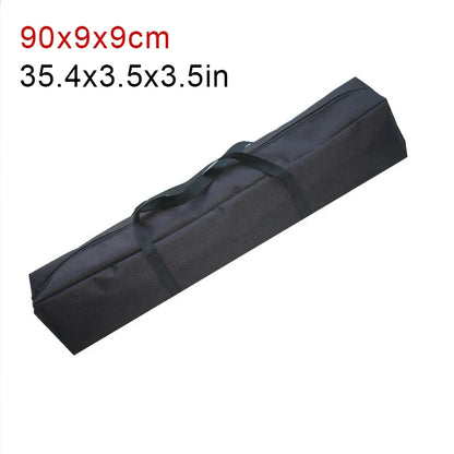 Outdoor Camping Storage Bag - Canvas Tent Pole Organizer Pouch for Travel, Picnic & Hiking Gear