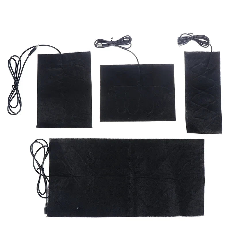 USB Far Infrared High-Temperature Heater – Carbon Fiber Electric Waist & Knee Heating Pad