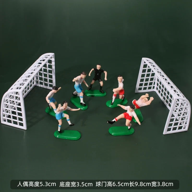 Soccer Cake Topper (Boy) – Football Party Decorations & Happy Birthday Cake Picks for Kids