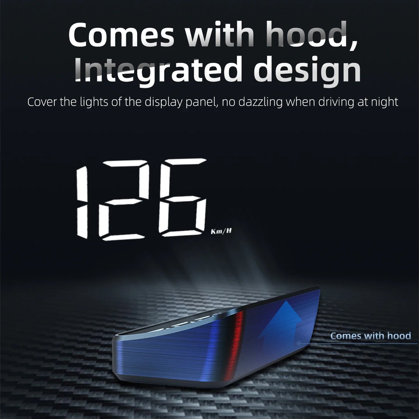 Car Head-Up Display M2 – HD GPS Speedometer, Digital Speed KMH Projector for All Cars, Auto Electronics Accessories