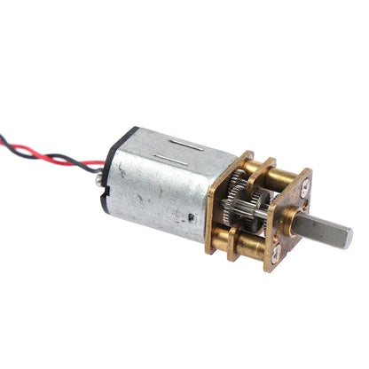 Mini N20 Gear Motor - 3V-12V Full Metal Gearbox DC Motor with High Torque for DIY Robots