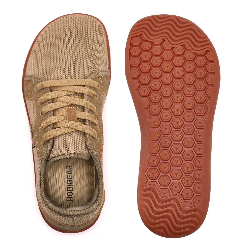 HOBIBEAR Men’s Wide Barefoot Shoes – Unisex Non-Slip Trail Running & Minimalist Walking Sneakers