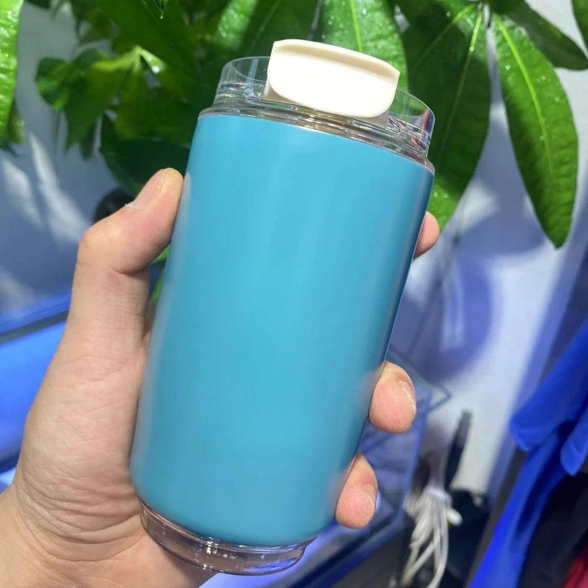 Vacuum Insulated 240ml Car Travel Coffee Cup – Double Wall Thermos Bottle for Hot & Cold Temperature Retention