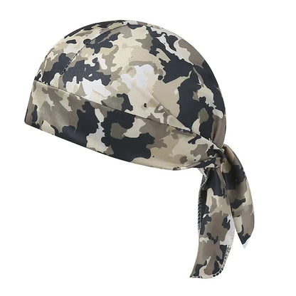 Camouflage Headband Bandana - Breathable Sun Protection Headscarf for Cycling, Sports & Outdoor Wear