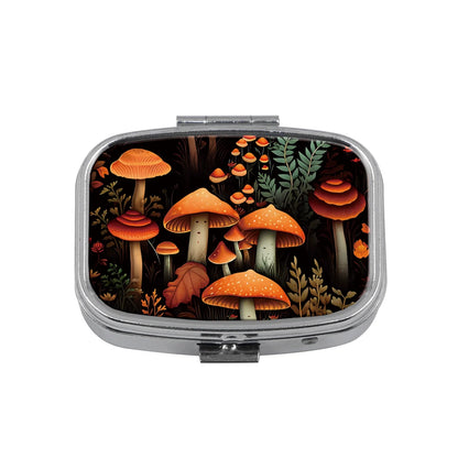 Dragon & Tiger Metal Medicine Box - Moisture-Resistant Portable Pill Storage Case with Movie-Inspired Design