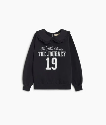 TNS Style Cotton Sweatshirt - Trendy 2026 Casual Pullover Top for Boys and Girls