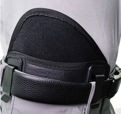 DIZETION Tactical PU Leather Gun Holster - Concealed Carry Pistol Pouch for Glock, Sig Sauer, Beretta & More