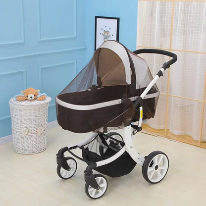 Baby Stroller Mosquito Net - Summer Insect Protection Mesh Cover for Infant Prams & Pushchairs