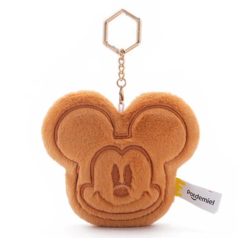 Classic Mickey Mouse Plush Keychain - Cute Anime Bag Pendant Gift