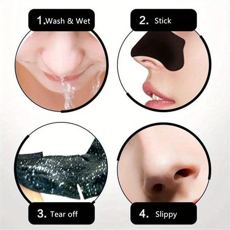 Deep Cleansing Nose Strips - Blackhead Removal Pore Cleaning Facial Care Tool (10/50/100 Pieces)