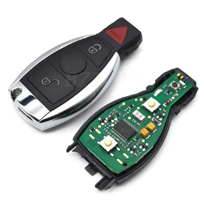 BZTOPKEYS Smart Car Key – 3/4 Button 315/434MHz Remote Fob for Mercedes Benz A/C/E/S Class W203/W204/W205/W210/W212 NEC BGA