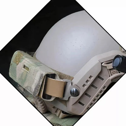 BOOIU Tactical Helmet Counterweight Bag – Balance Kit with 5 Counter Blocks for OPS FAST PJ MH Helmets