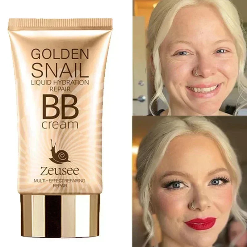 Oil-Control Matte BB Cream — Waterproof Full Coverage Liquid Foundation & Concealer for Acne, Spots, and Dark Circles