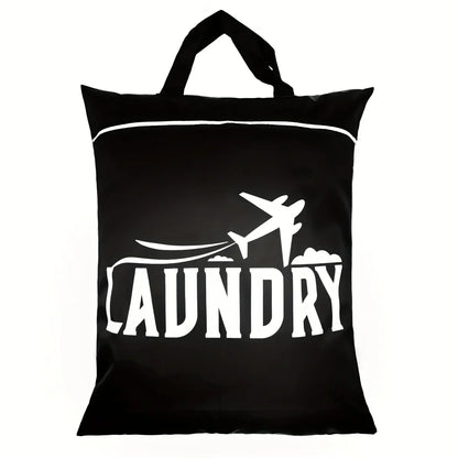 Large Travel Organizer Bag – Durable Clothes & Laundry Storage Pouch with Handles for Swimwear, Gym Gear, and Dirty Clothes