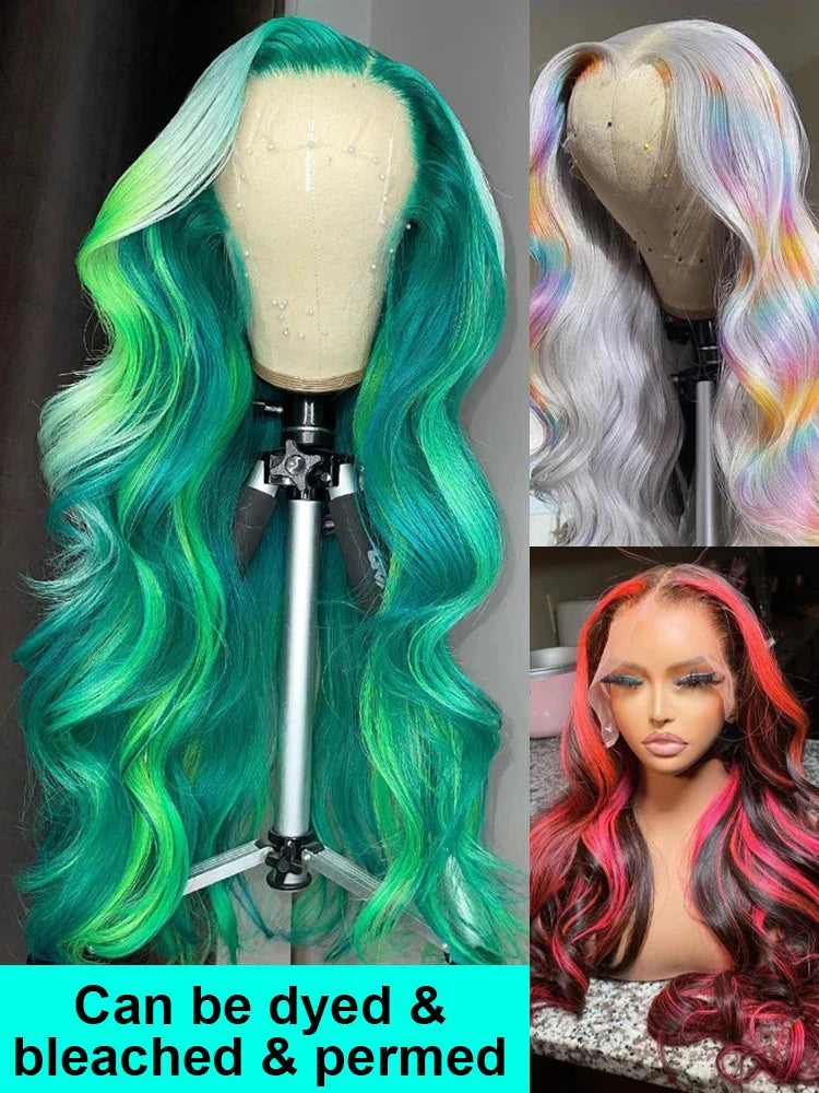 613 Honey Blonde 13x6 HD Lace Front Wig – Body Wave Transparent Human Hair Wig for Black Women