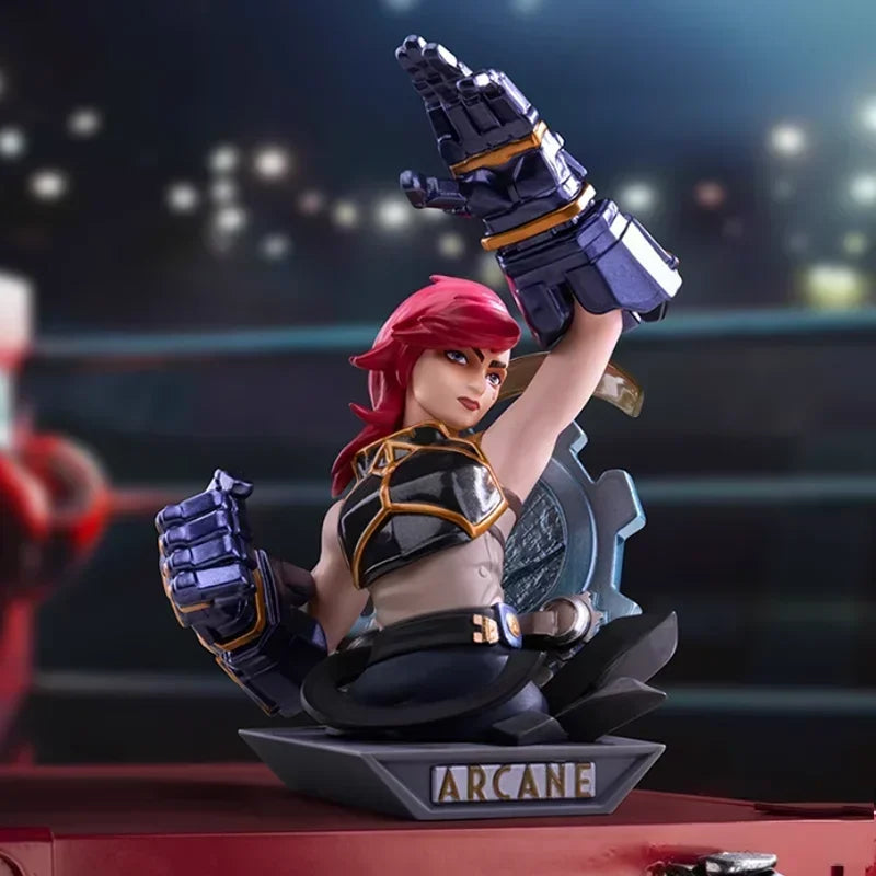 POP MART League of Legends Arcane Blind Box - Kawaii Anime Mystery Bag Surprise Action Figure Collectible Toy
