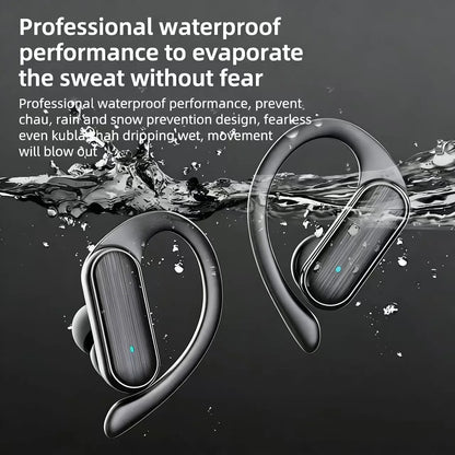 A520 Bluetooth Headset - V5.3 Wireless Sports Earbuds with Microphone, Anti-Sweat Stereo Earphones