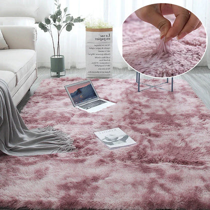 Large Plush White Area Rug – Soft Fluffy Carpet for Living Room, Bedroom, Teen Room & Home Decor