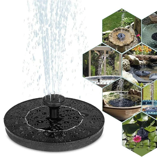 Solar Fountain Pump - Outdoor Floating Water Fountain for Ponds, Pools & Gardens