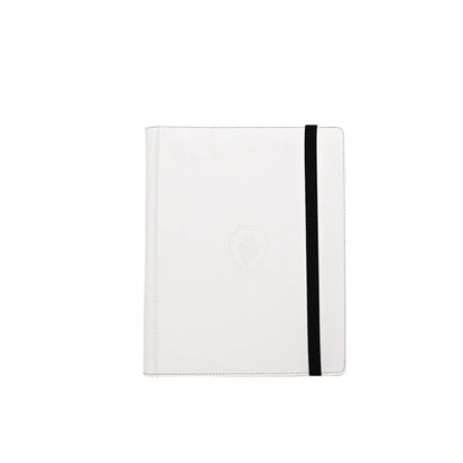 9-Pocket Card Binder – 360 Trading Card Holder Book with Premium PU Cover, Zip Binder for Cards, Durable Side Loading