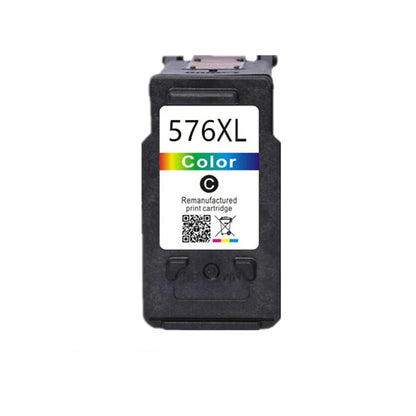 Remanufactured 575XL / 576XL Ink Cartridges – PG-575 CL-576 Compatible for Canon PIXMA TS3550i TS3551i TR4750i TR4751i Printer Replacement Ink
