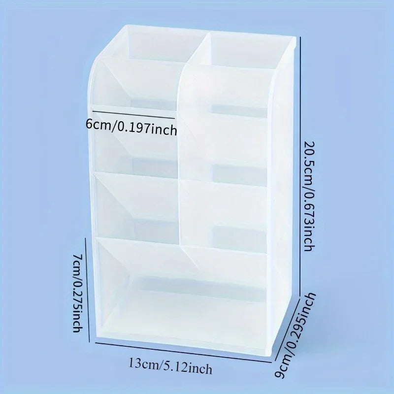 Pen Holder Desk Organizer - Pencil, Pen & Stationery Storage Tray for Home, School & Office