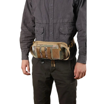 Tactical IWB Concealment Pistol Pouch - MOLLE Shoulder Strap Gun Holster for Glock 17/19, 1911, Taurus G2C, HK USP