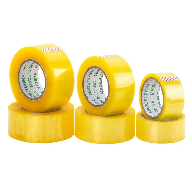 4.5cm x 70m Clear High Viscosity Adhesive Tape – Box Sealing, Carton Packing & DIY Mounting Fixing Tape