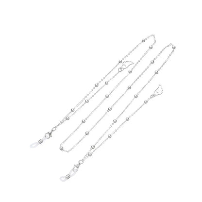 Women Pearl Star Eyeglass Chain - Fashion Beaded Sunglasses Holder Neck Strap For Reading Glasses