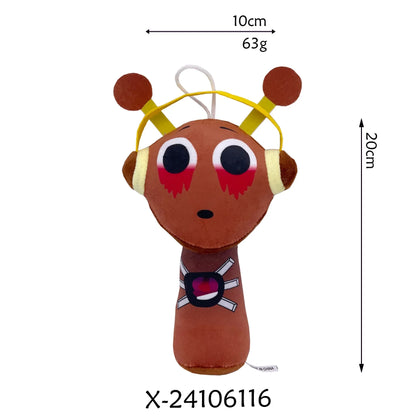 Sprunki Plush Doll Toy — Cartoon Stuffed Pillow for Kids, Birthday & Christmas Gift
