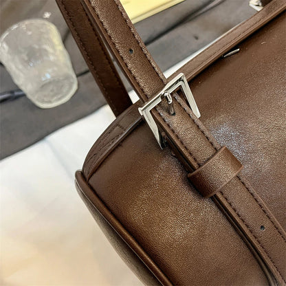 2024 Multifunctional Cylinder Shoulder Bag for Women – Luxury Crossbody Handbag with Pendant