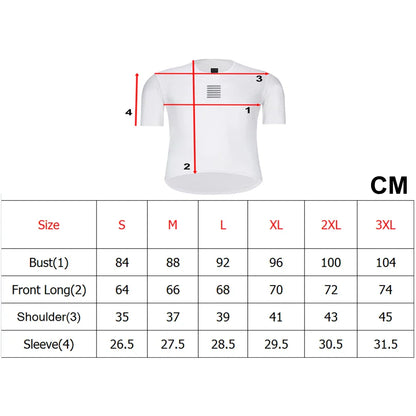 Rsantce 2024 Long Sleeve Cycling Base Layer – Bike Sports Shirt, Racing Bicycle Jersey Undershirt