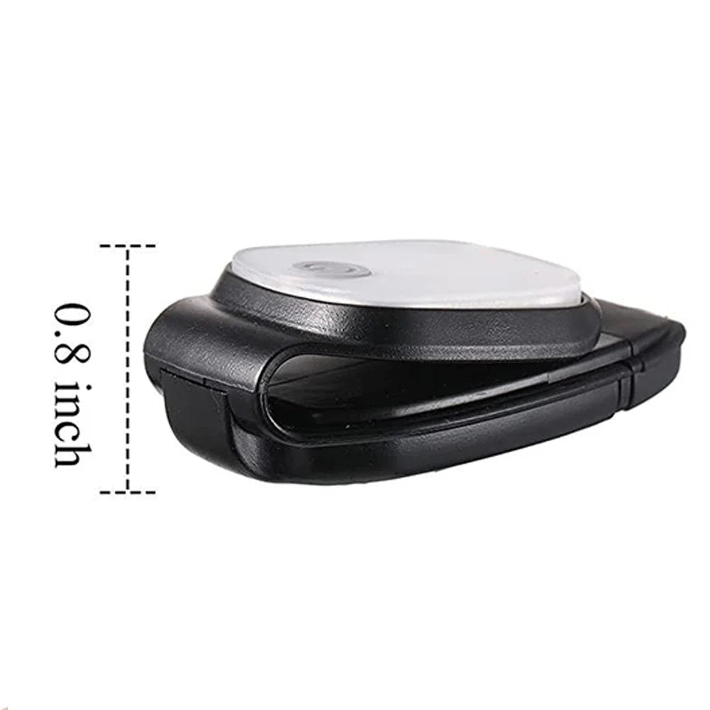 LED Clip Safety Light - USB Rechargeable Running Lamp with 4 Modes for Night Jogging, Hiking & Fishing