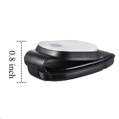LED Clip Safety Light - USB Rechargeable Running Lamp with 4 Modes for Night Jogging, Hiking & Fishing