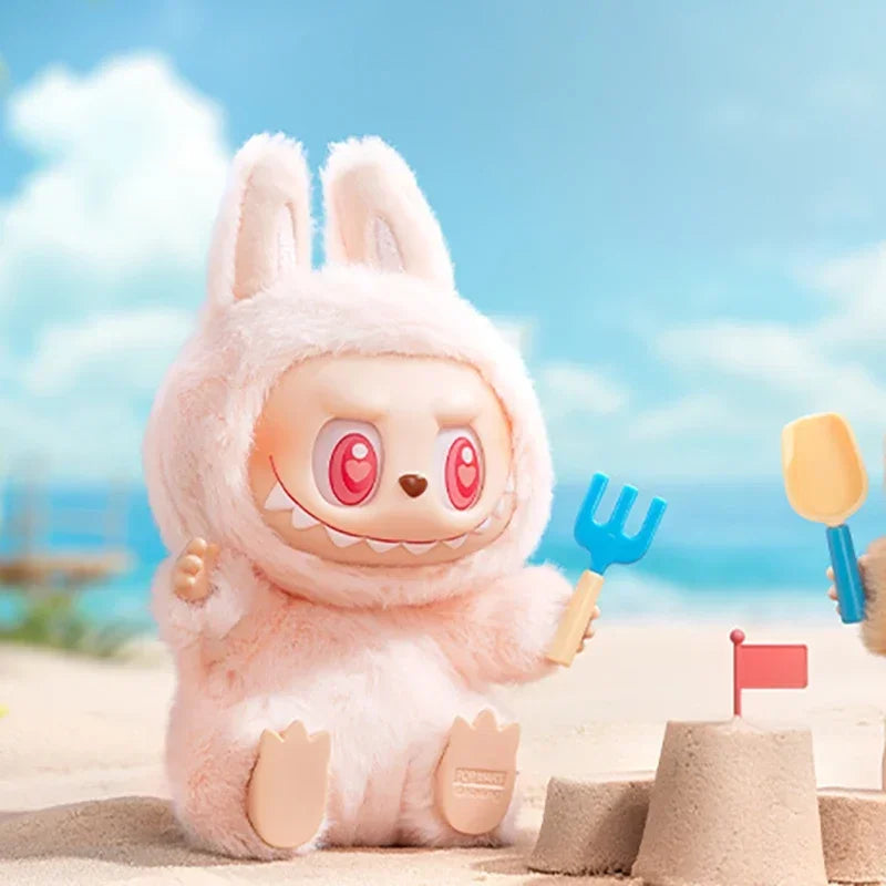 POP MART The Monsters Have A Seat Series Vinyl Plush Pendant Keychain – Blind Box Mystery Collectible Toy Figure