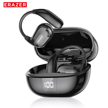 ERAZER XT66PRO Bluetooth Earphones – ASMR Wireless Headset with AI Translator, DIY App Control, 13-Hour Battery & Display