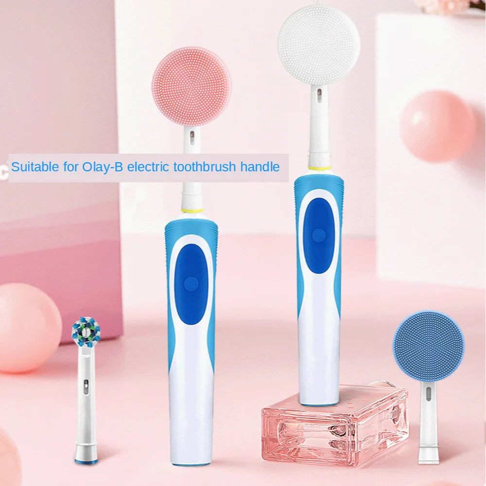 Replacement Brush Heads for Oral-B Electric Toothbrush - Facial Cleansing Brush Head, Electric Cleansing Head, Face Skin Care Tools