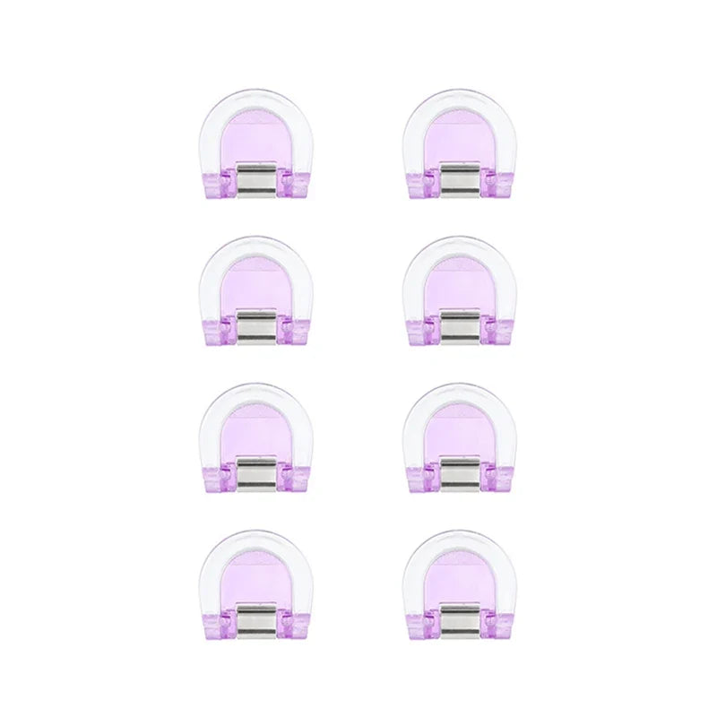 8PCS Invisible Pant Hem Clips - Non-Slip Leg Shortening Clips for Clothing Adjustment & Quick Fixing
