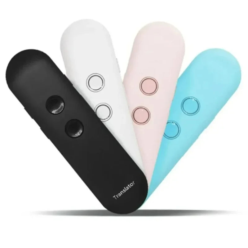 2024 T4 Portable Wireless Smart Voice Translator – 40 Languages Real-Time Two-Way Instant Translation Device with App & Bluetooth Support