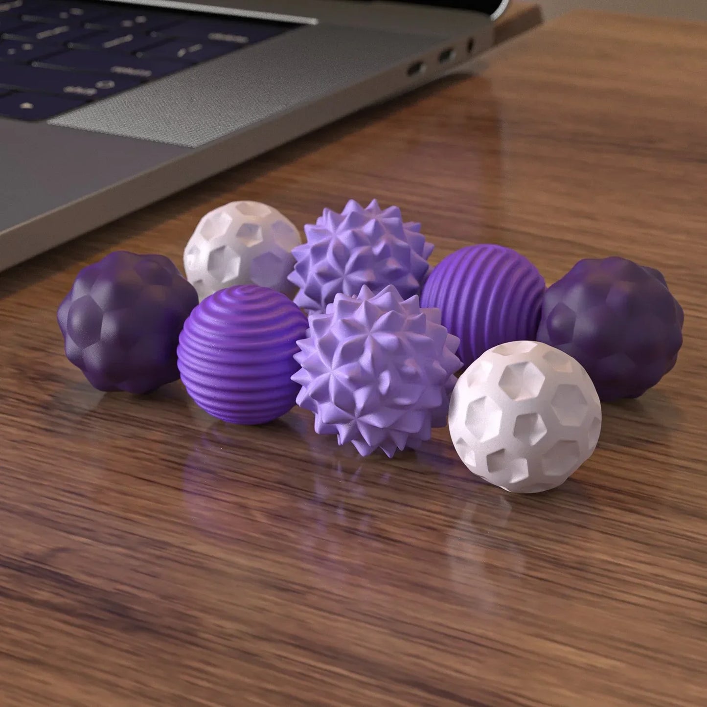 Silicone Magnetic Sensory Fidget Balls – Anxiety Relief Worry Stress Toys for Autism, Kids & Adults Calming Sensory Toy